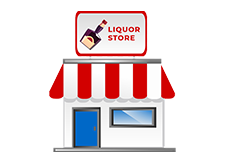 liquor store