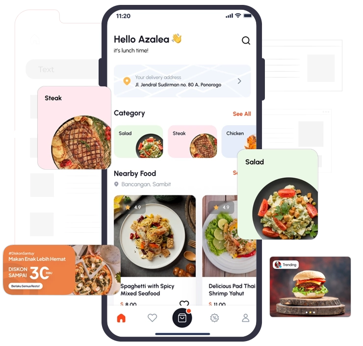 Consumer App For Just Eat Clone