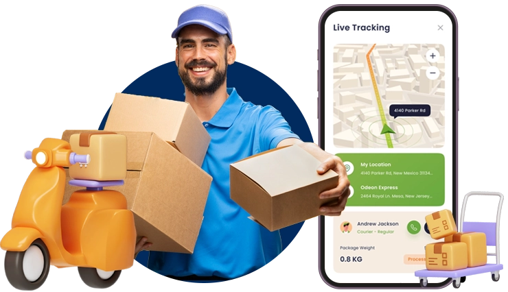 On Demand Courier Delivery App